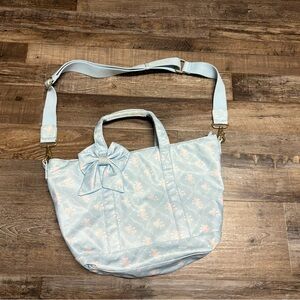 STONEY CLOVER LANE Mini Tote Earl Grey High Tea Bows